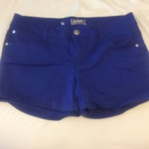Brand new royal blue shorts